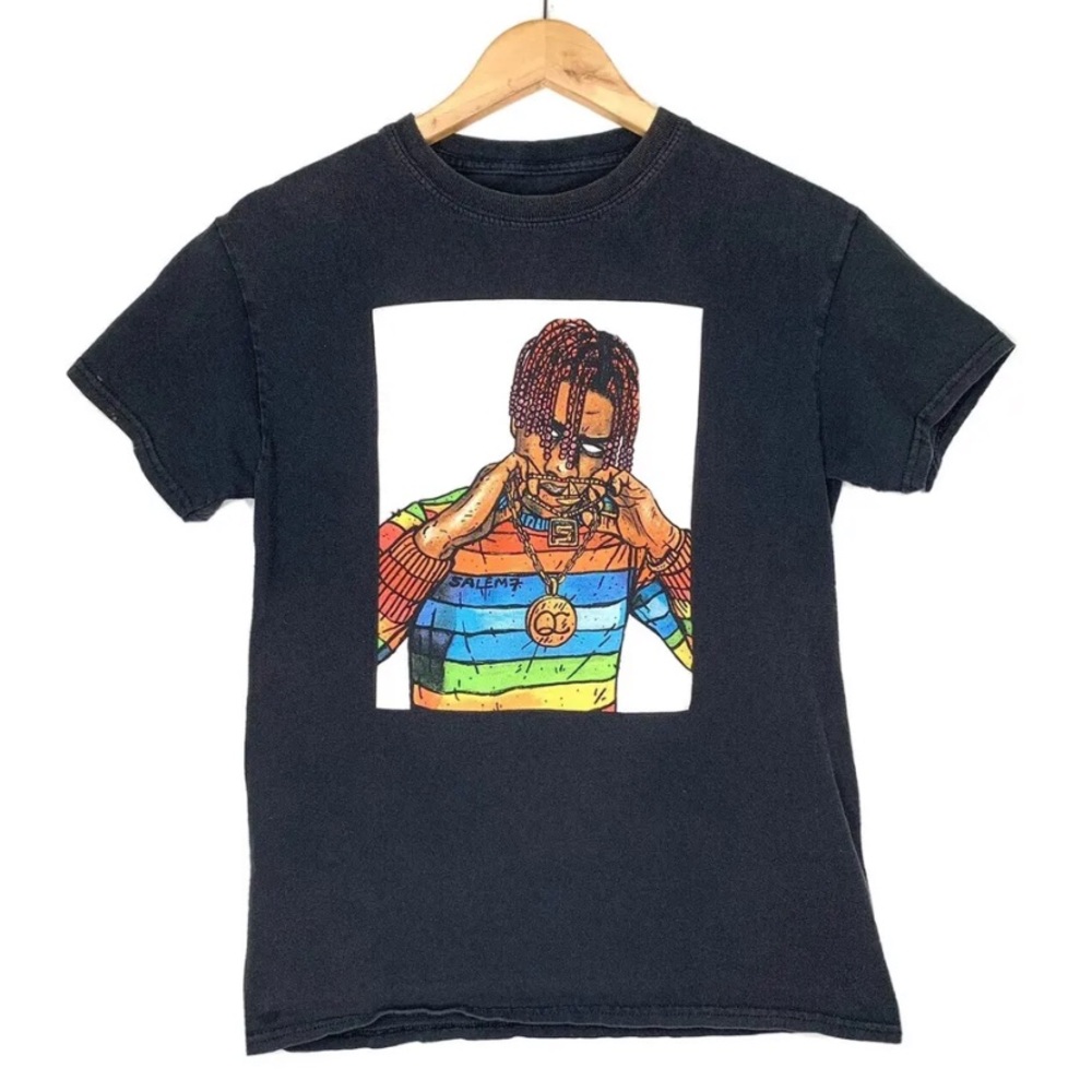 Salem 7 Lil Yachty Rapper Graphic Short Sleeve T Shirt Tee